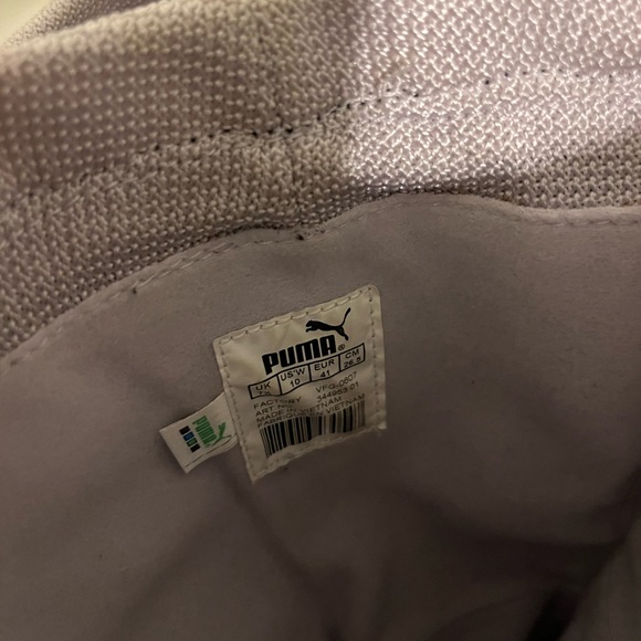 Vintage Black and White Embroidered Puma Boots - Picture 5 of 6